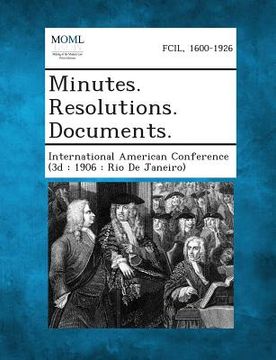 portada Minutes. Resolutions. Documents. (en Inglés)