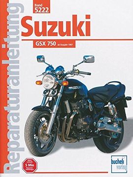 portada Suzuki gsx 750 ab Baujahr 1997 (in German)