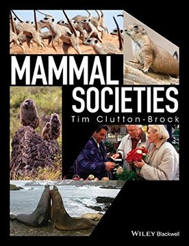 portada Mammal Societies (en Inglés)