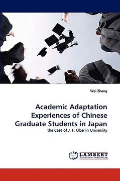 portada academic adaptation experiences of chinese graduate students in japan (en Inglés)
