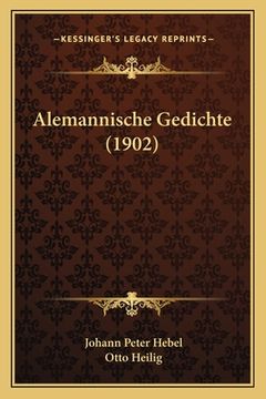 portada Alemannische Gedichte (1902) (en Alemán)