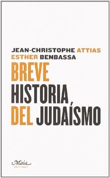 portada Breve Historia Del Judaismo