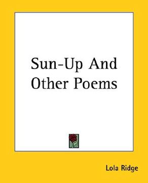 portada sun-up and other poems (en Inglés)