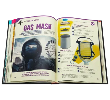 Off Protocol The 4: Illustrated Survival Guide to 4 Apocalypses, Pandemic, Zombie, Nuclear Winter, Global Warming, 400+ Pages, Hand-Drawn Tips