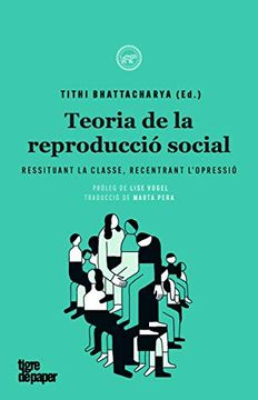 portada Teoría de la Reproduccio Social (in Catalá)