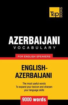 portada Azerbaijani vocabulary for English speakers - 9000 words