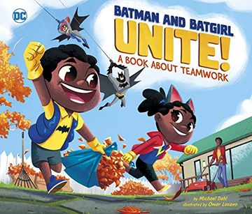 portada Batman & Batgirl Unite Book About Teamwork hc: A Book About Teamwork: 88 (dc Super Heroes) (en Inglés)