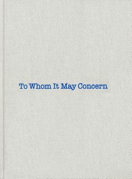 portada louise bourgeois & gary indiana: to whom it may concern (en Inglés)