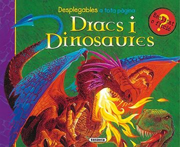 portada Dracs I Dinosaures. Desplegables (Deplegables A Tota Pagina)
