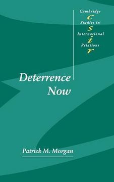 portada Deterrence now Hardback (Cambridge Studies in International Relations) (in English)