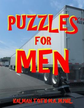 portada Puzzles for Men: 133 Large Print Themed Word Search Puzzles (in English)