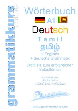 portada Wörterbuch Deutsch - Tamil Englisch a1 (in German)