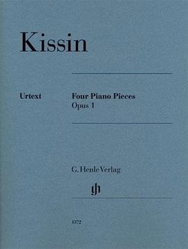 portada Four Piano Pieces op. 1: Instrumentation: Piano Solo