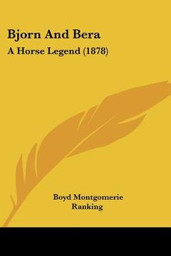 portada bjorn and bera: a horse legend (1878) (in English)