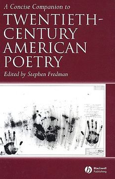 portada a concise companion to twentieth-century american poetry