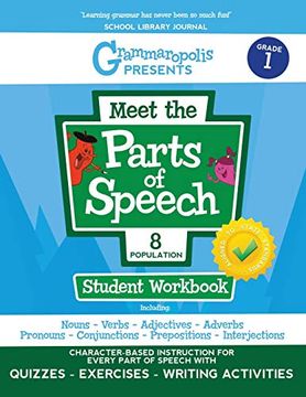 portada Grammaropolis: The Parts of Speech Workbook, Grade 1 (Grammaropolis: The Parts of Speech Workbooks) (en Inglés)