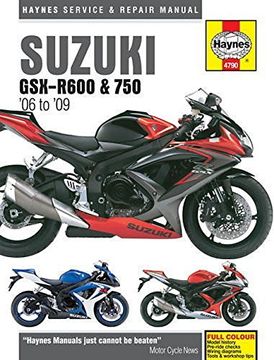 portada Suzuki GSX-R600 & 750 Service and Repair Manual 2006-2016