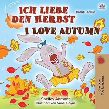 portada I Love Autumn (German English Bilingual Book) (German English Bilingual Collection) 
