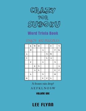 portada Crazy for Sudoku: Word Trivia Book (en Inglés)
