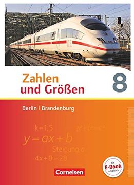 portada Zahlen und Größen 8. Schuljahr - Berlin und Brandenburg - Schülerbuch (en Alemán)