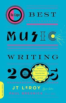 portada da capo best music writing: the year's finest writing on rock, hip-hop, jazz, pop, country & more