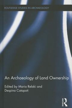 portada an archaeology of land ownership (en Inglés)