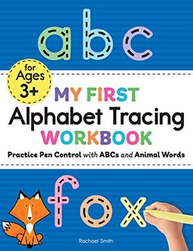 portada My First Alphabet Tracing Workbook: Practice pen Control With Abcs and Animal Words (en Inglés)