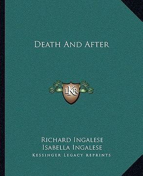 portada death and after (in English)
