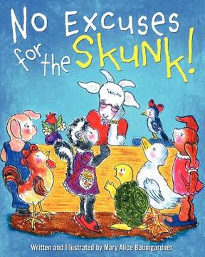 portada no excuses for the skunk (en Inglés)