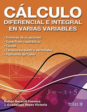 portada Calculo Diferencial e Integral en Varias Variables (in Spanish)