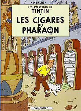 portada Les Aventures de Tintin, Tome 4 : Les cigares du Pharaon : Mini-album (en Francés)