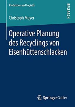 portada Operative Planung des Recyclings von Eisenhüttenschlacken (en Alemán)