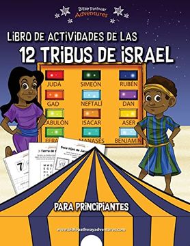 portada Libro de Actividades de las 12 Tribus de Israel Para Principiantes
