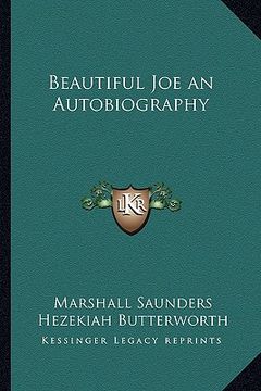 portada beautiful joe an autobiography (in English)