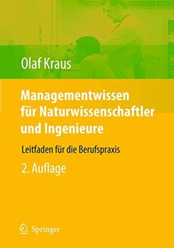 portada Managementwissen für Naturwissenschaftler und Ingenieure: Leitfaden für die Berufspraxis (en Alemán)