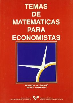 portada Temas de matematicas para economistas
