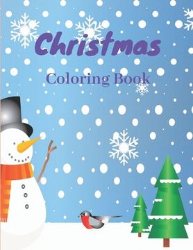 portada Christmas Coloring Book: Christmas Coloring Book. 50 illustrations. Coloring book for kids, 2019 edition
