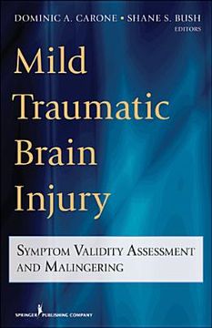 portada mild traumatic brain injury (en Inglés)