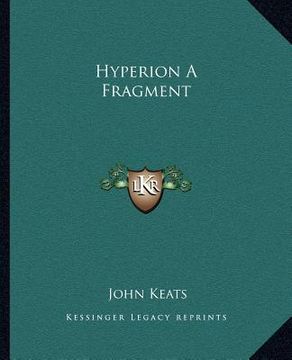 portada hyperion a fragment (in English)
