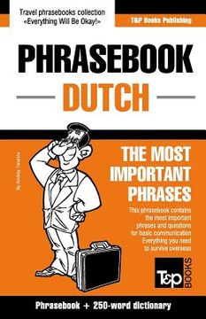 portada English-Dutch phrasebook and 250-word mini dictionary (in English)