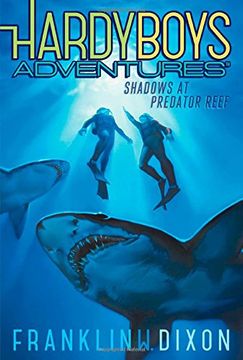 portada Shadows at Predator Reef (Hardy Boys Adventures) (en Inglés)