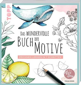 portada Das Wundervolle Buch der Motive: Zeichnen Lernen in 7 Schritten (in German)