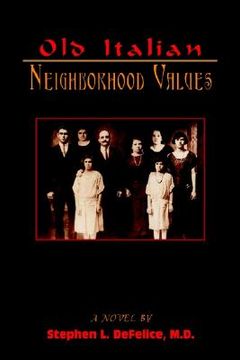 portada old italian neighborhood values (en Inglés)