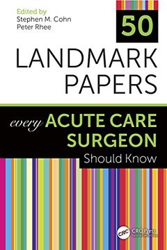 portada 50 Landmark Papers Every Acute Care Surgeon Should Know (in English)
