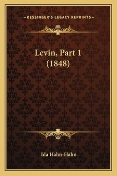 portada Levin, Part 1 (1848) (in German)