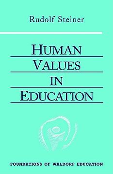 portada human values in education (en Inglés)
