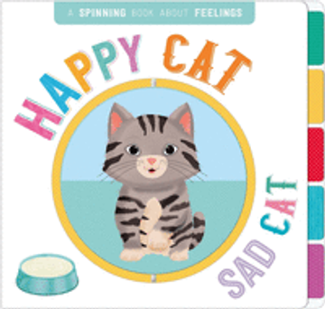 portada HAPPY CAT, SAD CAT - A BOOK OF OPPOSITES (in Spanish)