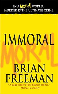 portada Immoral: A Novel (Jonathan Stride) (en Inglés)