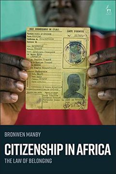 portada Citizenship in Africa: The law of Belonging (en Inglés)