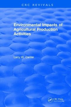 portada Environmental Impact of Agricultural Production Activities (en Inglés)